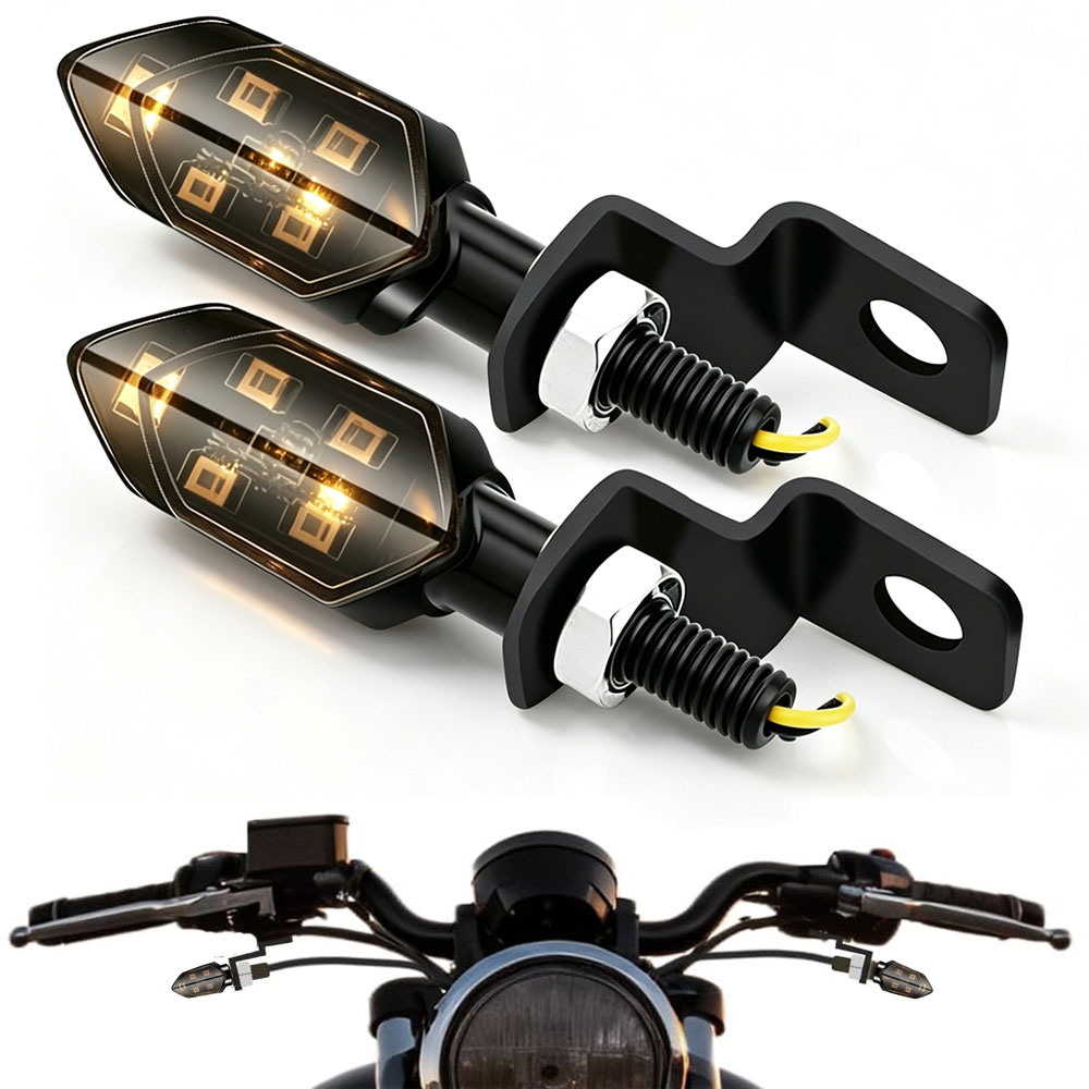 Bike Light Front Rear - Mini indicatori di direzione a LED