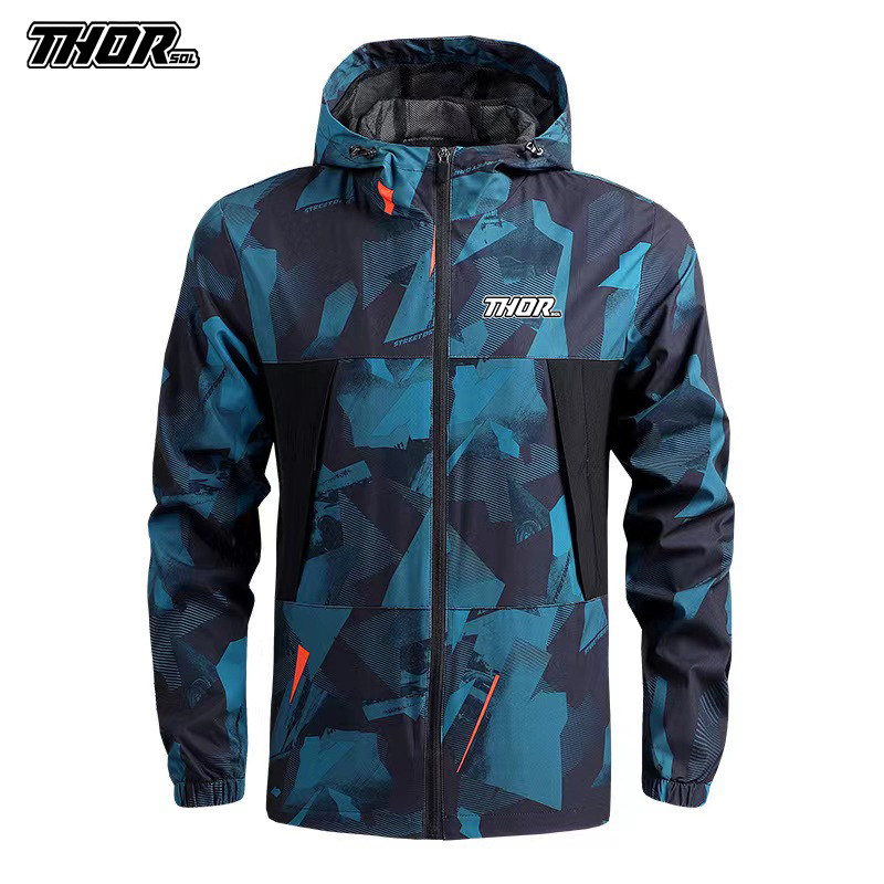 Cycling Commuter Jacket - THORSOL Outdoor Uomo Giacca da ciclismo