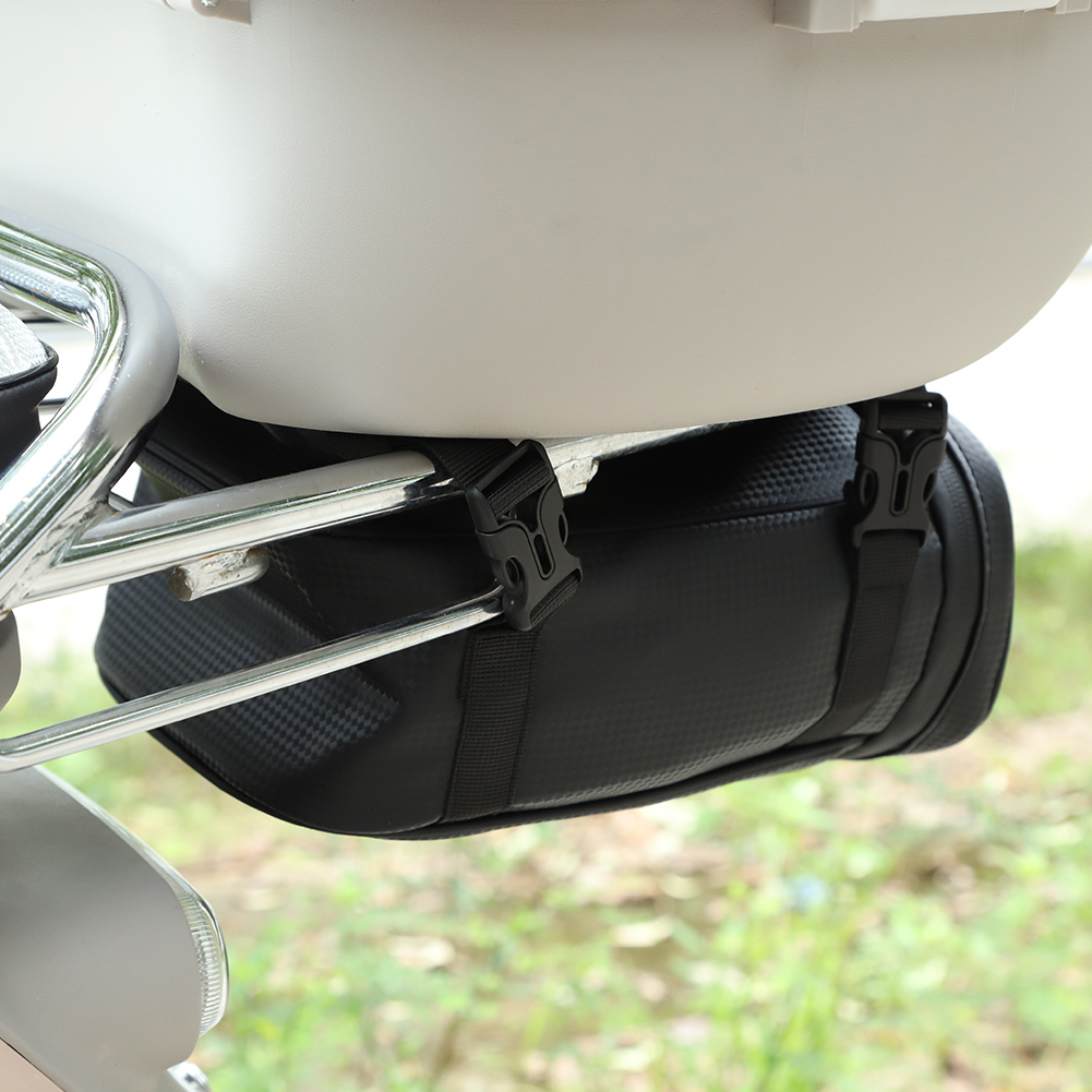 Saddle Bag Under Seat - Portapacchi per moto, borsa da fissare
