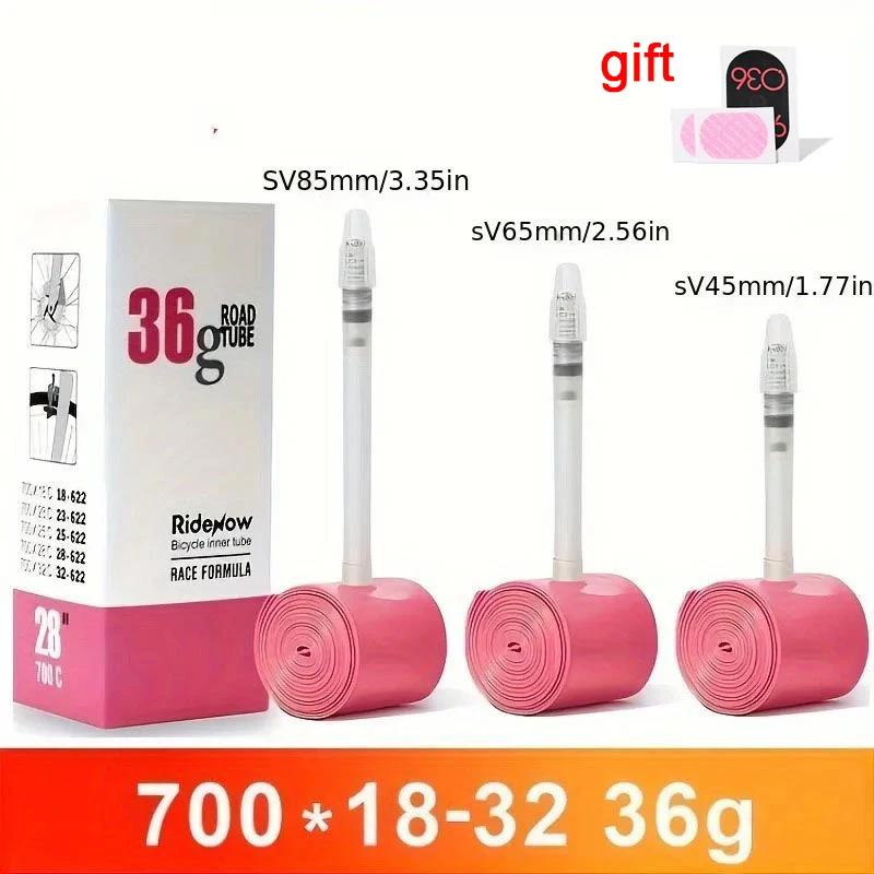 Inner Tube 700C - Camera d'aria per bicicletta ultraleggera RideNow