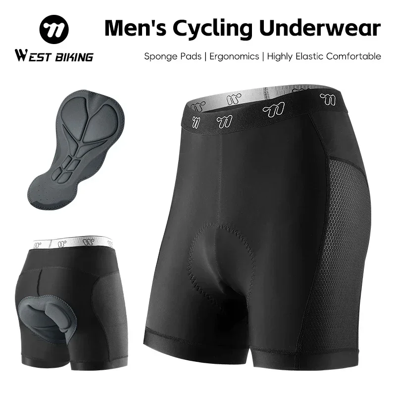 Cycling Shorts For Commute - WEST BIKING: intimo da ciclismo da
