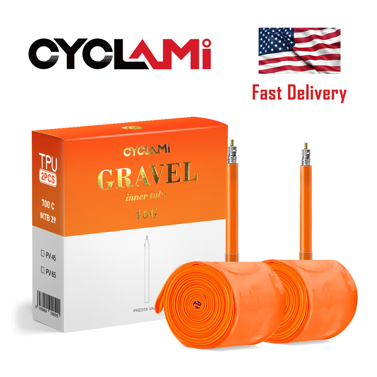 Inner Tube 700C - CYCLAMI Camera d'Aria Ultraleggera in TPU