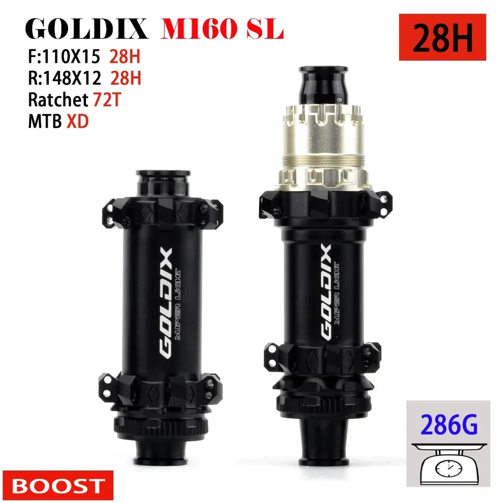 GOLDIX M160 Super Leggero MTB  - Dynamo Hub Front recensione e prezzo
