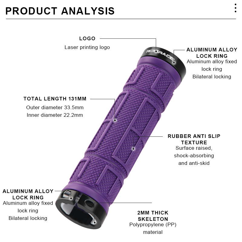 Manopole per Bicicletta RIDERA - Commuter Bike Lock recensione e prezzo