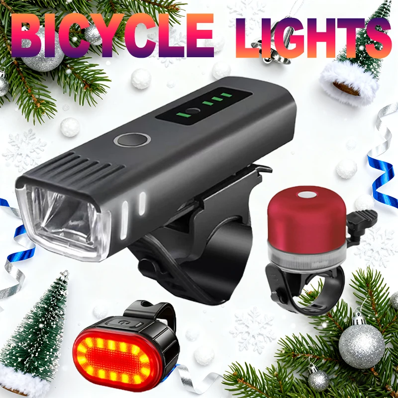 Set di luci per bici di Natale - Bike Light Front Rear recensione e prezzo